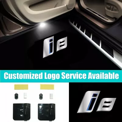 $17.99 • Buy 2Pcs Car Door LED I8 Logo Lights Projector Ghost Shadow Welcome Lights 