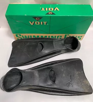 Vintage Voit Size Large   L  Diving Snorkeling Surf Bodyboard Swim Fins (A15) • $37.95