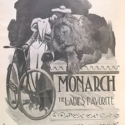 1901 Print Ad Monarch Bicycles / 2V1-39 • $14.39