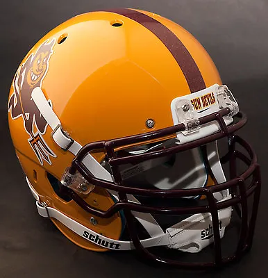 *CUSTOM* ARIZONA STATE SUN DEVILS NCAA Schutt XP GAMEDAY Replica Football Helmet • $259.99