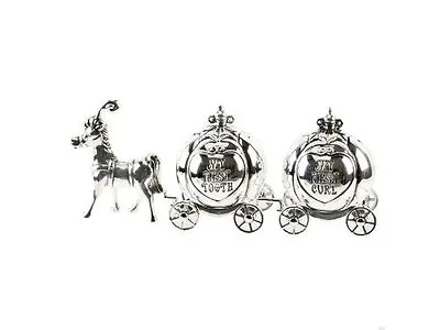 Silver Plated Cinderella Carriage My Firstmy First Curl Trinket Box  • £21.95