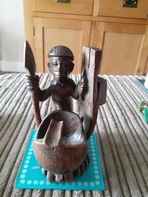£7 • Buy Vintage African Ashtray