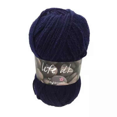 Stylecraft LIFE DK Wool Mix Warm Winter Double Knitting Yarn 100g Balls • £3.65