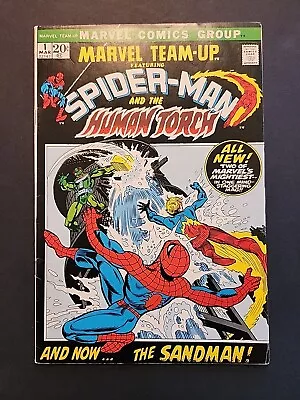 Marvel Team-Up 1 FN+6.5 White Pages  • $60