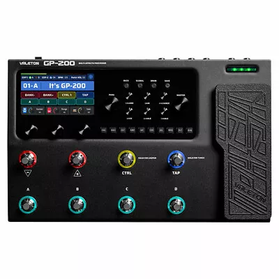 Valeton GP-200 Guitar Bass Amp IR Cabinet FX Loop MIDI I/O Expression  • £299.99