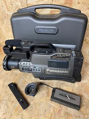 Panasonic  NV-MS4 S VHS Movie Camera In Case • $63.13