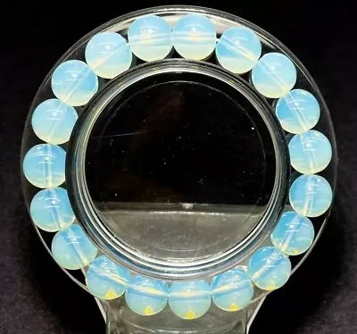 Natural Opalite Round Gemstone Beads Stretch Elastic Reiki Energy Bracelet PGB97 • $6.73