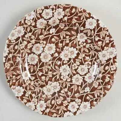 $9.99 • Buy Staffordshire Calico Brown Bread & Butter Plate 693681
