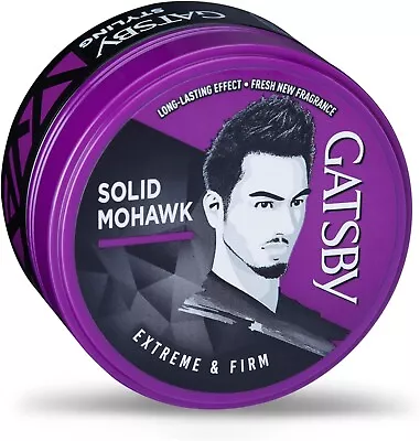 Gatsby Hair Styling Wax Mohawk Firmed Extreme & Firm - 75g • $8.46