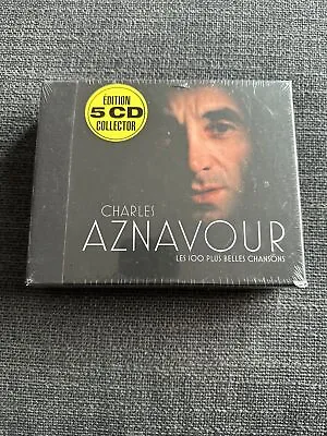 Charles Aznavour - Les 100 Plus Belles Chansons CD Box Set - Read Description • £13.50