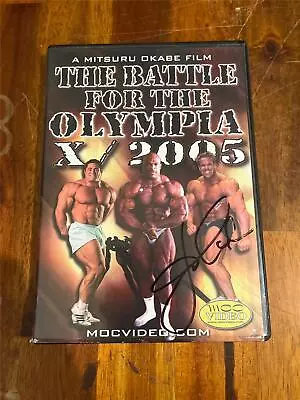 Jay Cutler BATTLE FOR THE OLYMPIA Bodybuilding Muscle SIGNED AUTOGRAPHED DVD • $22.49