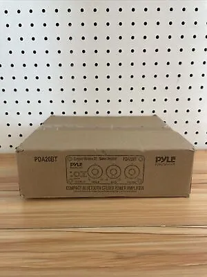 Pyle PDA20BT Desktop Bluetooth HiFi Mini Stereo Amplifier Receiver • $47.99