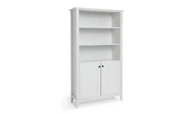 Habitat Minato Wide Bookcase - White • £279.99