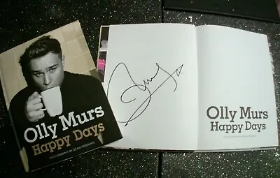 Olly Murs 'Happy Days' Authentic Autographed Hardback Book. Tv Singer X Factor • £45