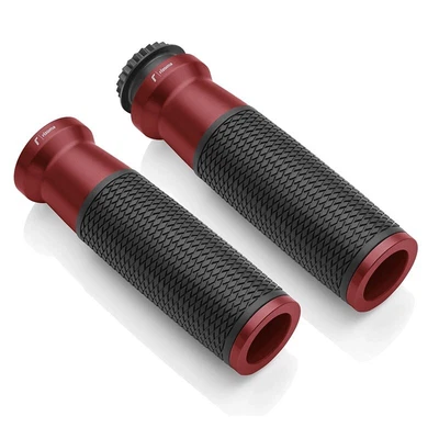 $140.14 • Buy Rizoma GR222 Aluminium Urlo Handelbar Grips - Red