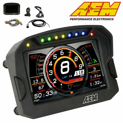AEM Electronics CD-5L Carbon Digital Full Color Racing Dash Display Kit 30-5601 • $2094.46