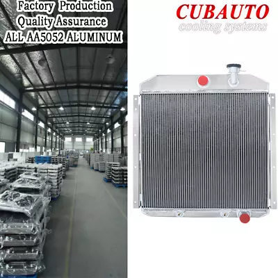 4 Row Aluminum Radiator&CAP 1955-1959 Suits GMC Truck 4.4L 5.2L 5.3L 5.7L 6.1L • $239