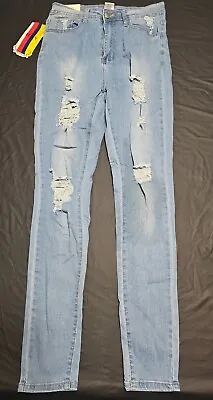 Jeans For  Woman Color Blue 7  H&Y FASHION Size  L (HY-1120) • $14