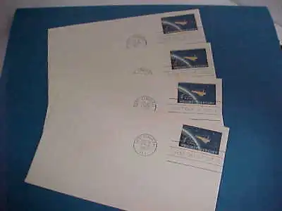 (19) PROJECT MERCURY Scott 1193 4-cent First Day Cape Canaveral 2-20-1962 NASA • $42.75