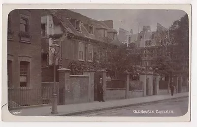 Old Houses Chelsea Royal Hospital Road London Cook RP Postcard B725 • £11.21