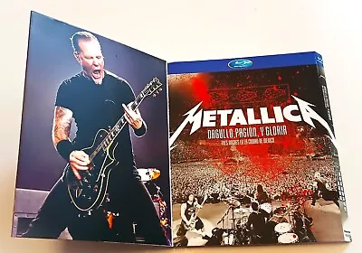 Blu-ray Slip Case Only  Metallica – Orgullo Pasión Y Gloria • $5.99