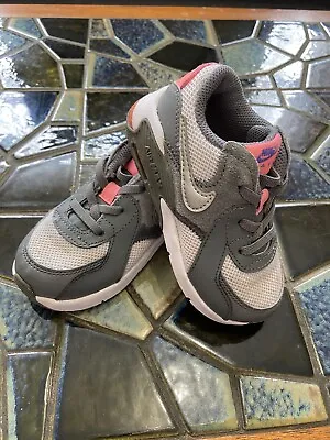 Nike Air Max Excee TD “Smoke Grey Sunset Pulse” Shoes Toddler Girls US 8C • $40