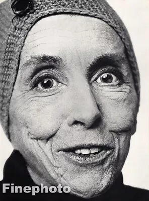 $154.16 • Buy 1958 Vintage RICHARD AVEDON Danish Author KAREN BLIXEN Pen Name ISAK DINESEN Art