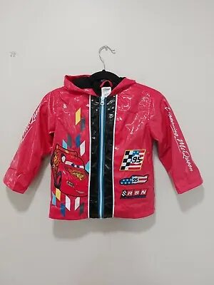 Disney Store/boys/lightning Mcqueen/cars 95/jacket/racing/red/sz.4/up 104cm • $16.50