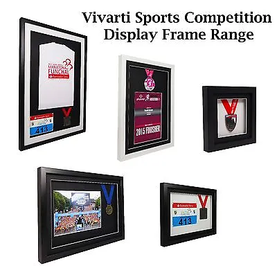 Vivarti Sports Shirt Medal Running Number Competition Display Picture Frame • £23.99