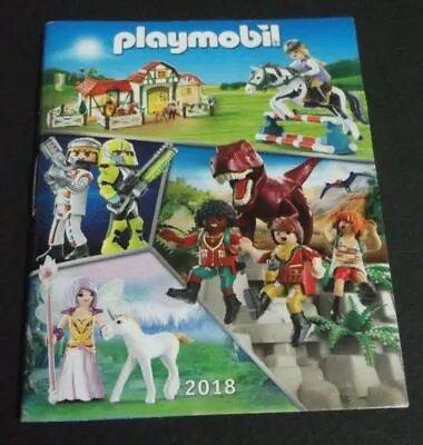 Playmobil Collector's Mini Miniature Catalog Dinosaur Top Agents Front Cover2018 • $1.66