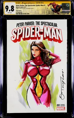 Spectacular Spider-man #1 Cgc Ss 9.8 Spider-woman Original Art Sketch Mary Jane • $399.99