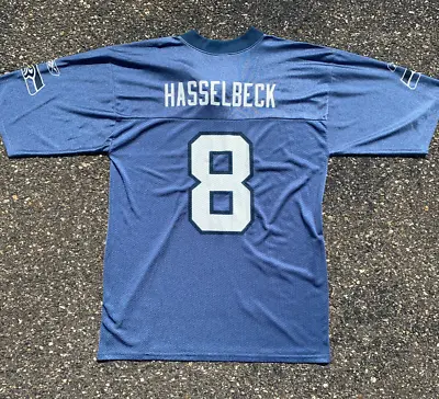 Vintage Seattle Seahawks Matt Hasselbeck NFL Throwback Football Jersey Size M • $38.98