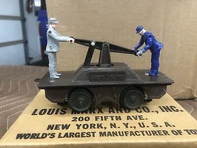 Louis Marx Co Toys Collection #2002 Electric Hand Car Lamp Post Xng Gate +1 • $125