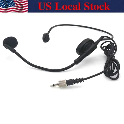 Black Headset Microphone For Sennheiser G1 G2 G3 Wireless Bodypack Transmitter  • $16.80