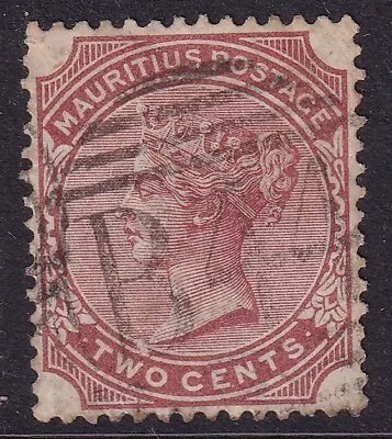 Mauritius  Barred B  Postmark / Cancel    B44    Montagne Blanche • $0.99