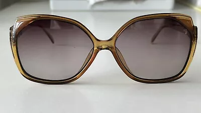 Authentic Christian Dior Vintage Beige Acetate Sunglasses 2268 56/13 (RXed) • $50