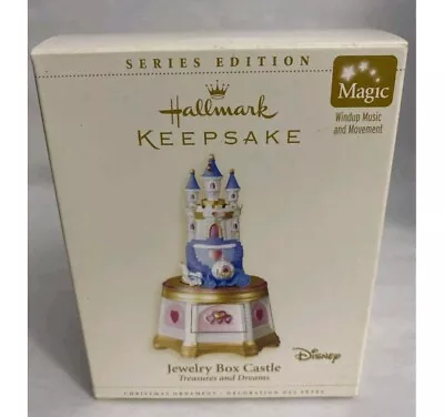 Hallmark Keepsake Disney Cinderella Musical Jewelry Box Castle 2006. • $24.99