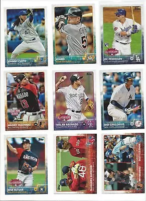 2015 TOPPS UPDATE #'s 200-400 ( STARS ROOKIE RC'S ) WHO DO YOU NEED!!! • $0.99