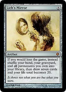 MTG - Lich's Mirror Shards Of Alara • $5.01