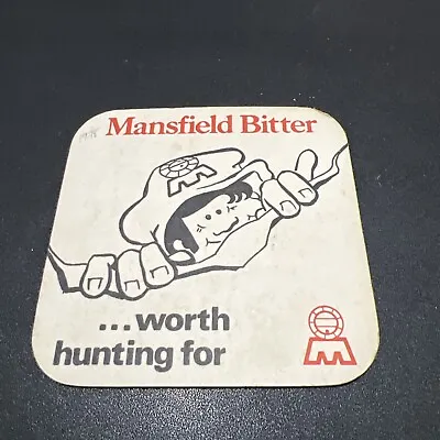 Mansfield Brewery Co Ltd MansfieldNottinghamshire England....1978 Beer Mat • £0.80