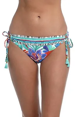 La Blanca Side Loop Hipster Bikini Swimsuit Bottom Tropics Of Tropez Size 12 • $19.95