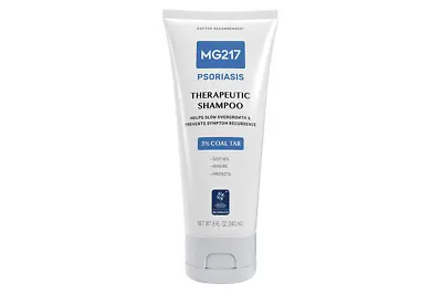 MG217 Psoriasis Therapeutic 3% Coal Tar Dandruff Relief Shampoo 8 Oz • $16.96