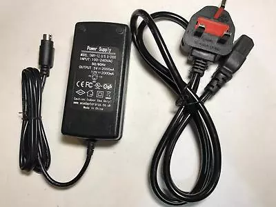 12V 5V 4 Pin AC Switching Adapter 4 LaCie Hard Drive Design By F.A. Porsche 500G • £16.99