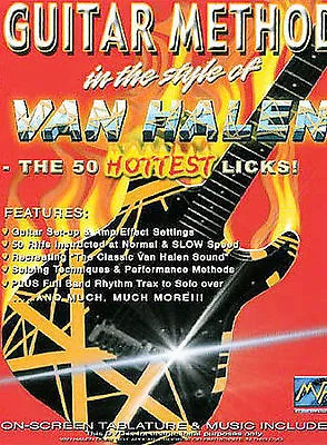 Guitar Method: In The Style Of Van Halen - The 50 Hottest Licks! [DVD] DVDs • $14.66