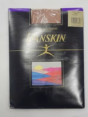 Vintage 80's Danskin Ultra Shimmery Tights Size B • $13