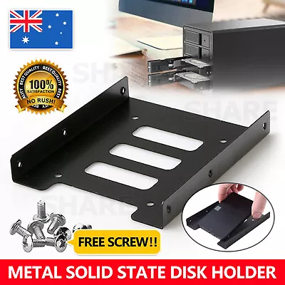 $3.85 • Buy 2.5 Inch To 3.5 Inch SSD HDD Adapter Rack Hard Drive SSD Mounting Bracket NC