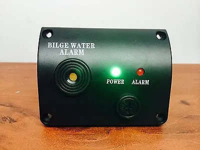 Marine Boat Bilge Water Alarm 12vdc Led Indicator Made In Black Abs • $17.49