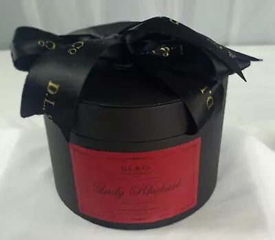 D. L. & CO.  LADY RHUBARD RARE BOTANIC CANDLE 10 Oz. 60 HOURS OF ILLUMINATION • $55