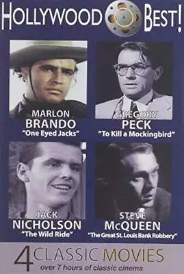 Hollywood Best Marlon Brando  Gregory Peck  Jack Nicholson  S - VERY GOOD • $6.67