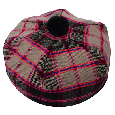 Scottish Tam O' Shanter Hat Various Tartan/Tammy Cap One Size • £10.99